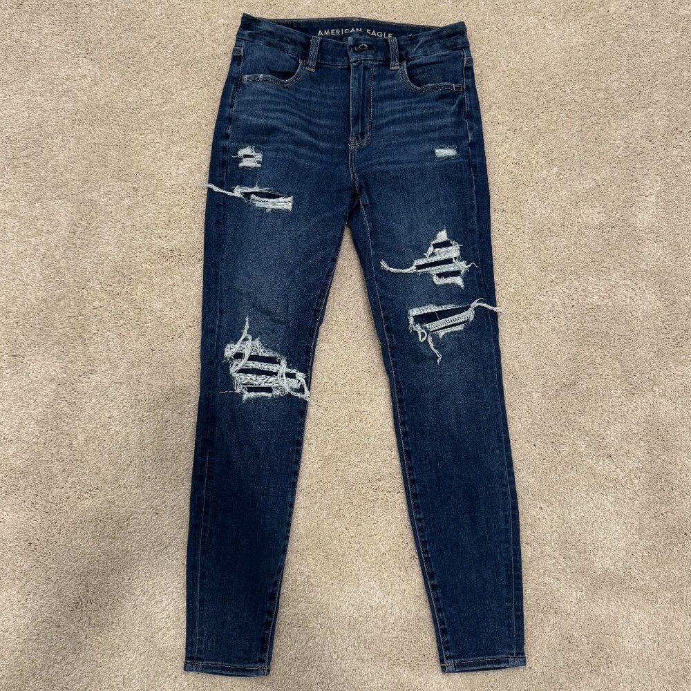 American Eagle curvy jeggings, size 6